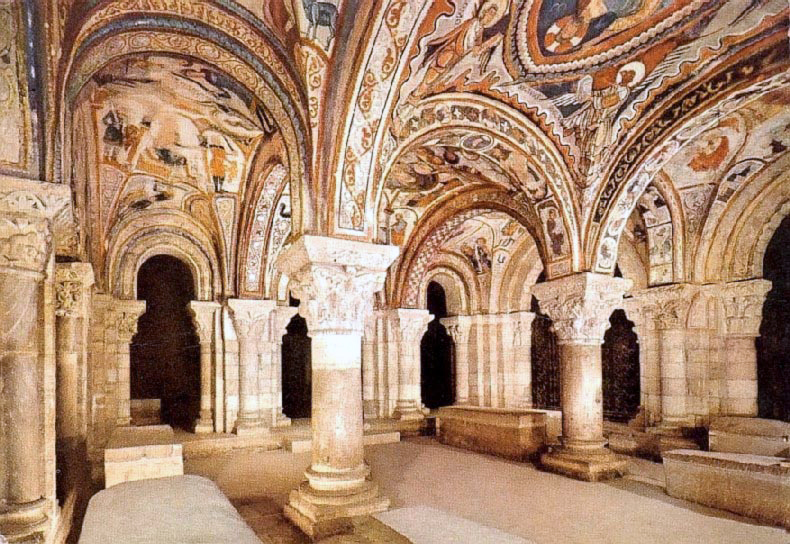Роспись базилики Св Исидора в Леоне, Испания